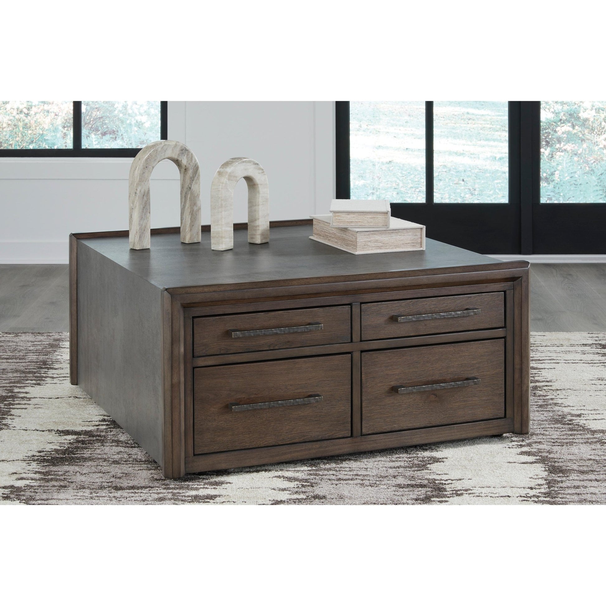 Signature Design by Ashley Kallenny T669 - 8 Square Cocktail Table - American Furniture of Slidell