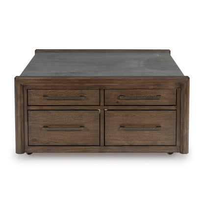 Signature Design by Ashley Kallenny T669 - 8 Square Cocktail Table - American Furniture of Slidell