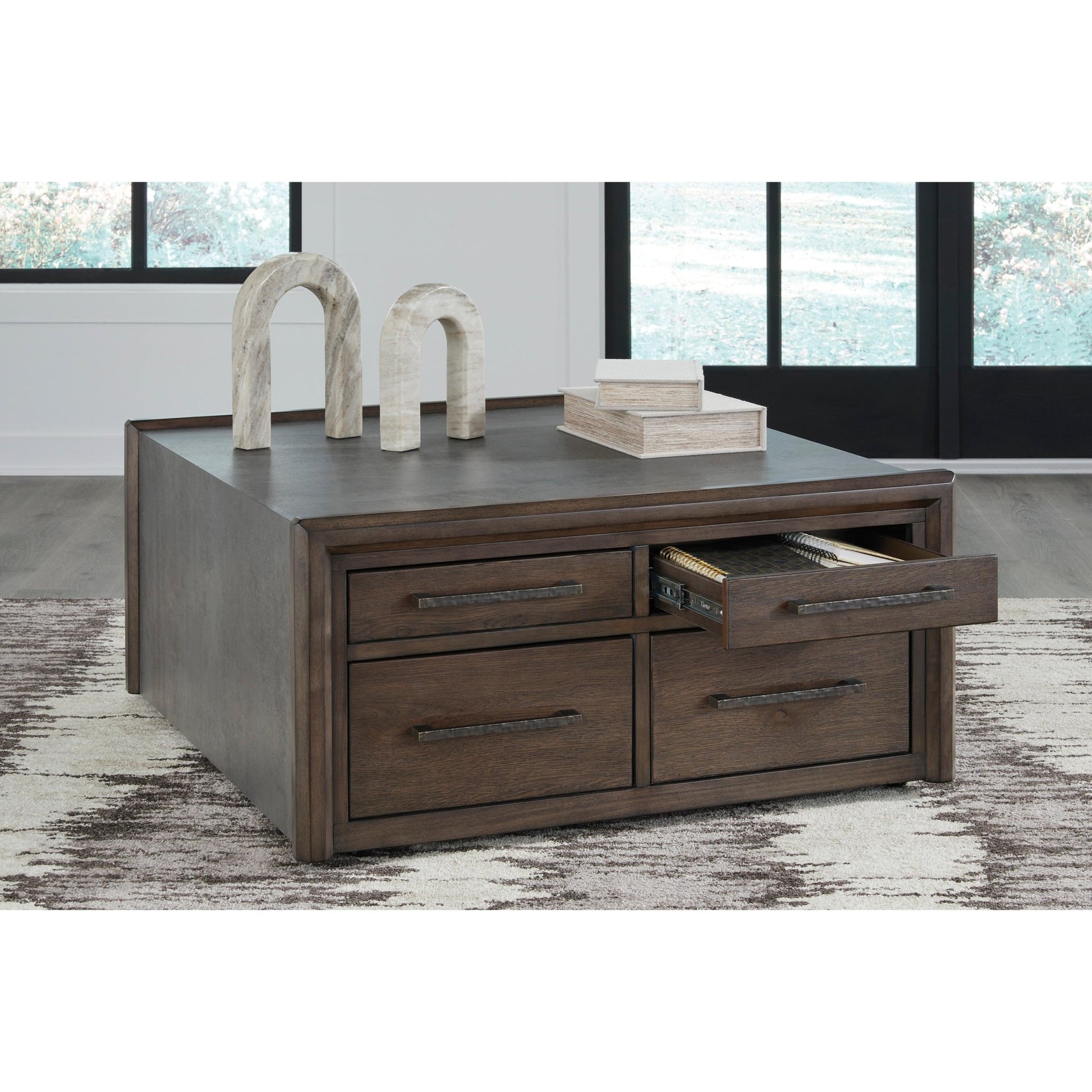 Signature Design by Ashley Kallenny T669 - 8 Square Cocktail Table - American Furniture of Slidell