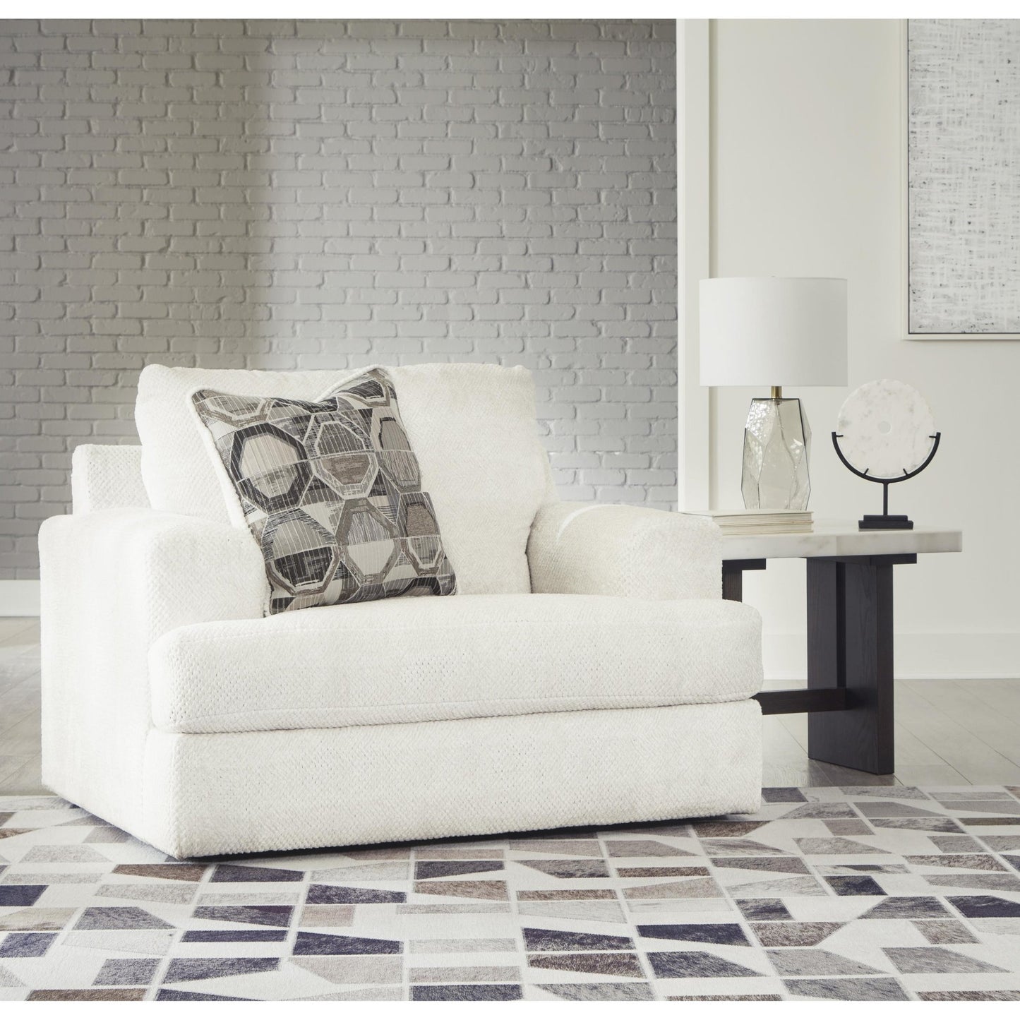Signature Design by Ashley Karinne 3140323 Chair and a Half - American Furniture of Slidell