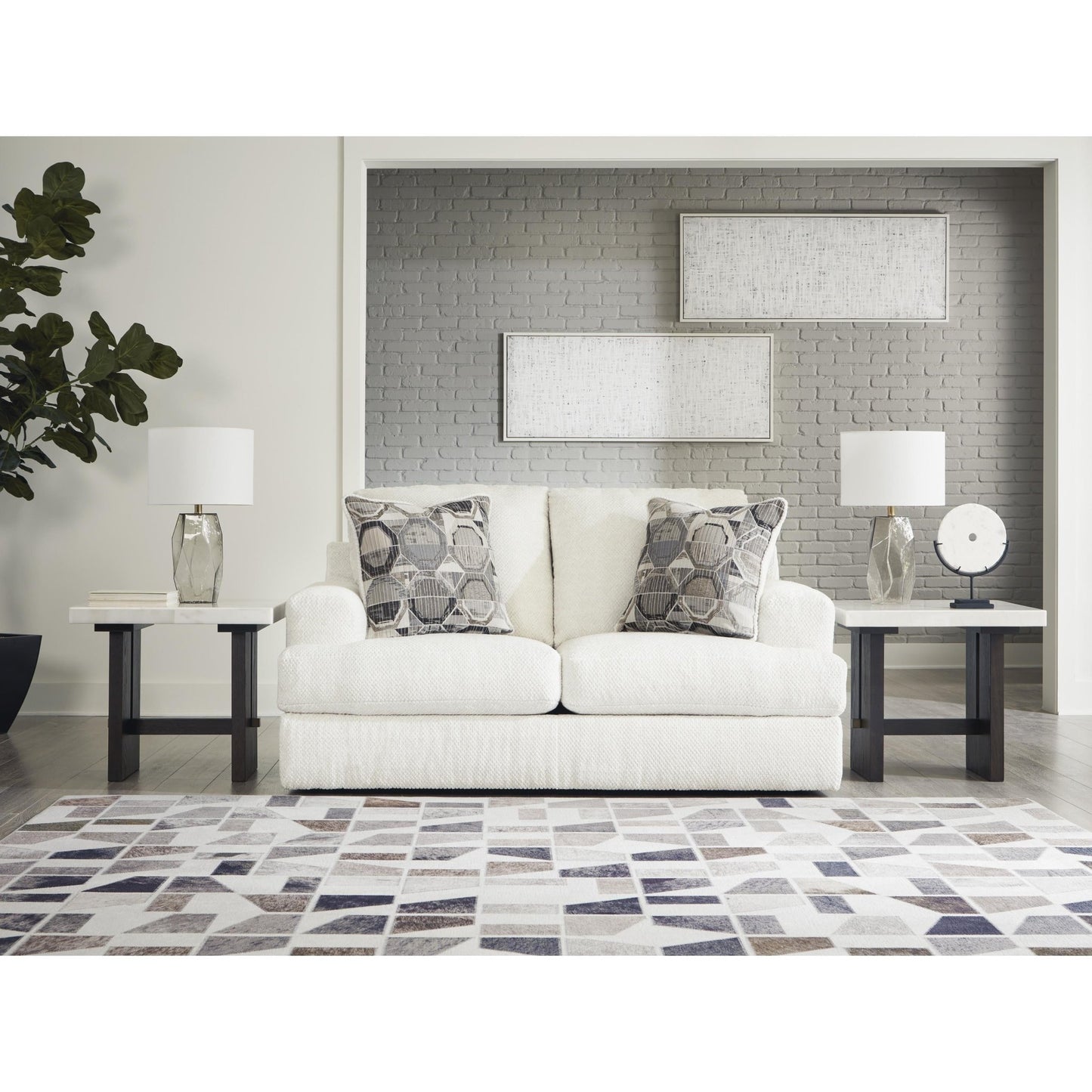 Signature Design by Ashley Karinne 3140335 Loveseat - American Furniture of Slidell