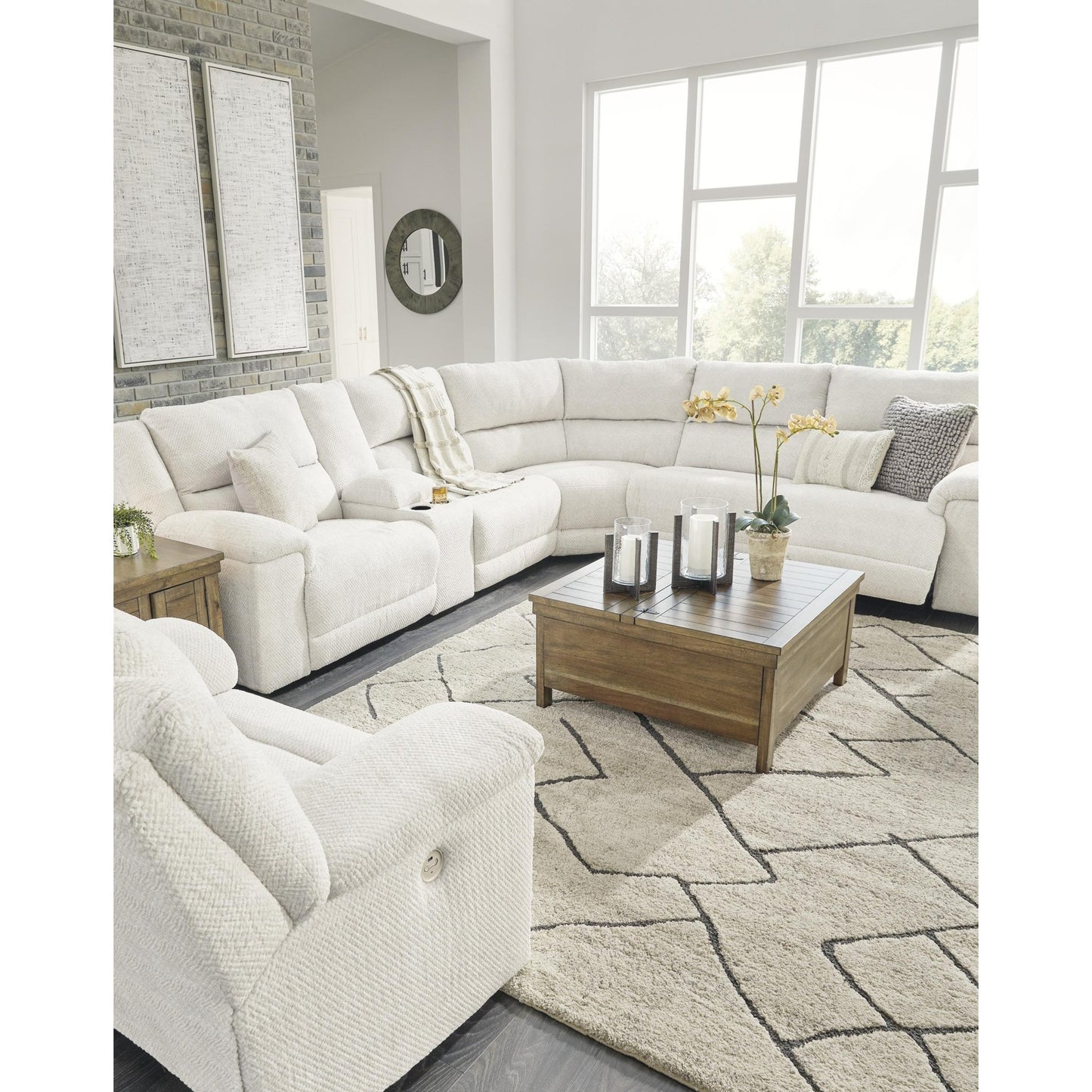 Signature Design by Ashley Keensburg 6180782 Wide Seat Power Recliner - American Furniture of Slidell
