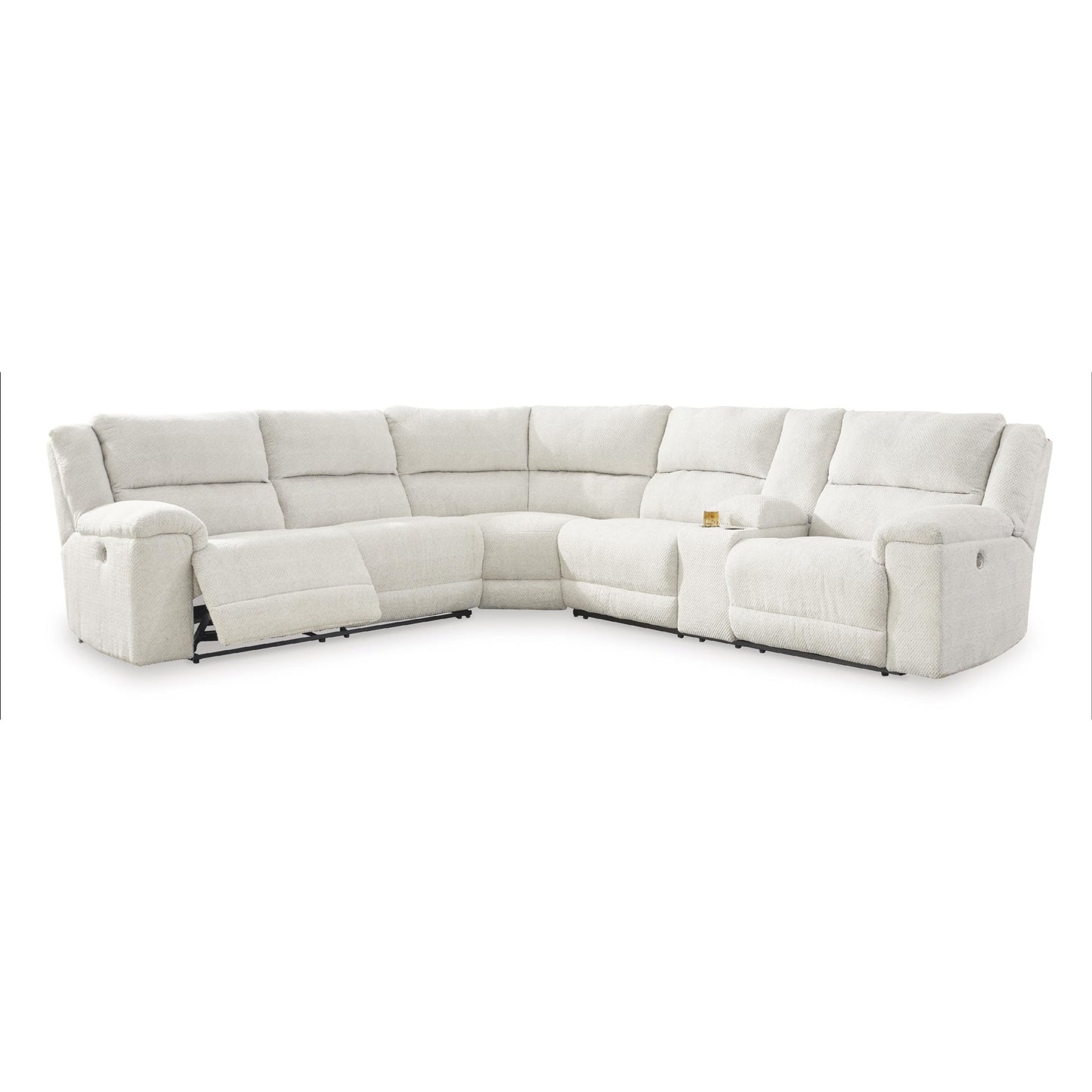 Signature Design by Ashley Keensburg 61807S2 3 pc Power Reclining Sectional - American Furniture of Slidell