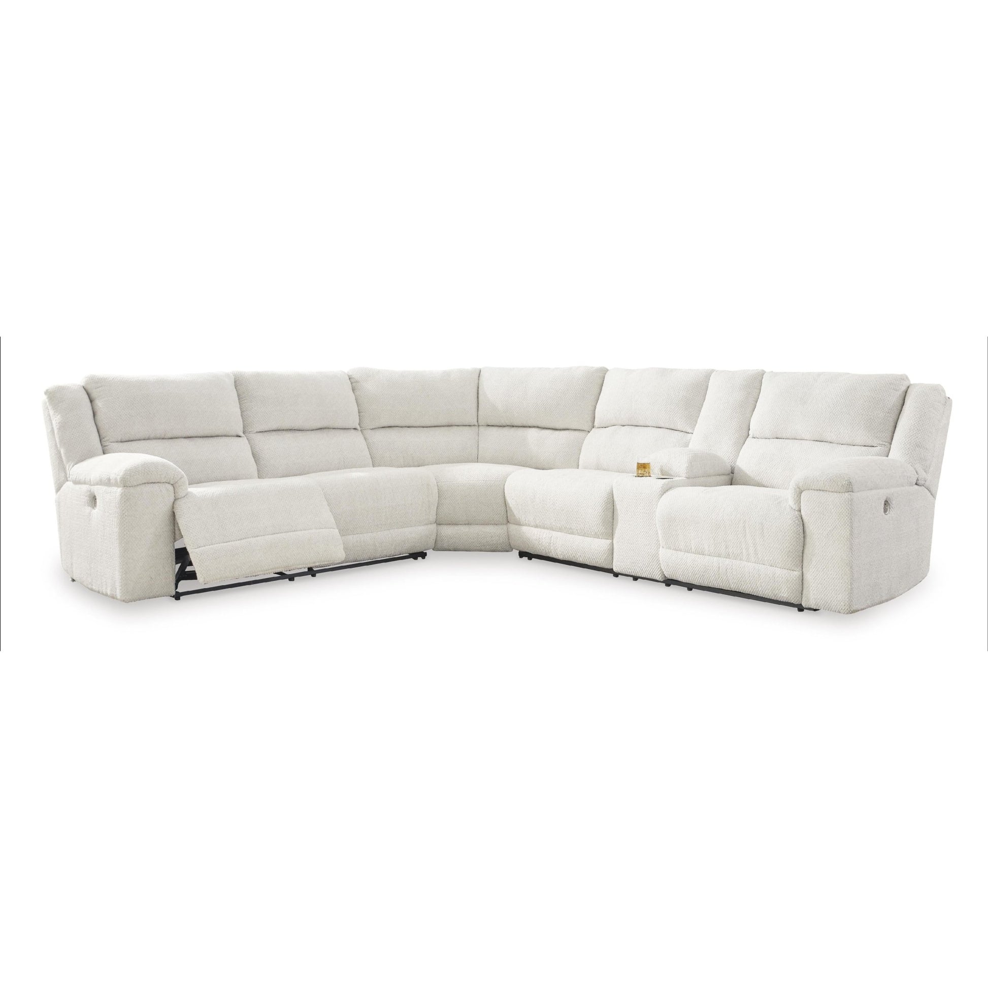 Signature Design by Ashley Keensburg 61807S2 3 pc Power Reclining Sectional - American Furniture of Slidell
