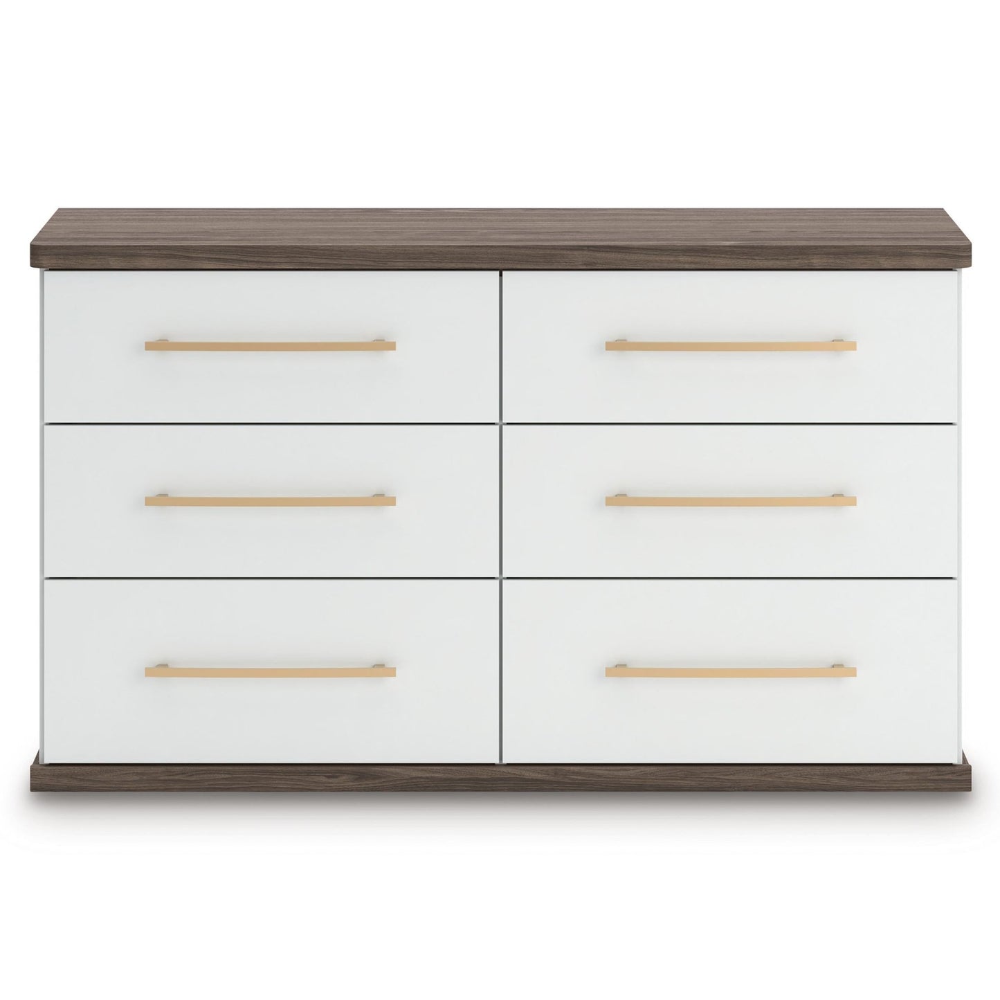 Signature Design by Ashley Kendanport PCB1108 - 31 Six Drawer Dresser - American Furniture of Slidell