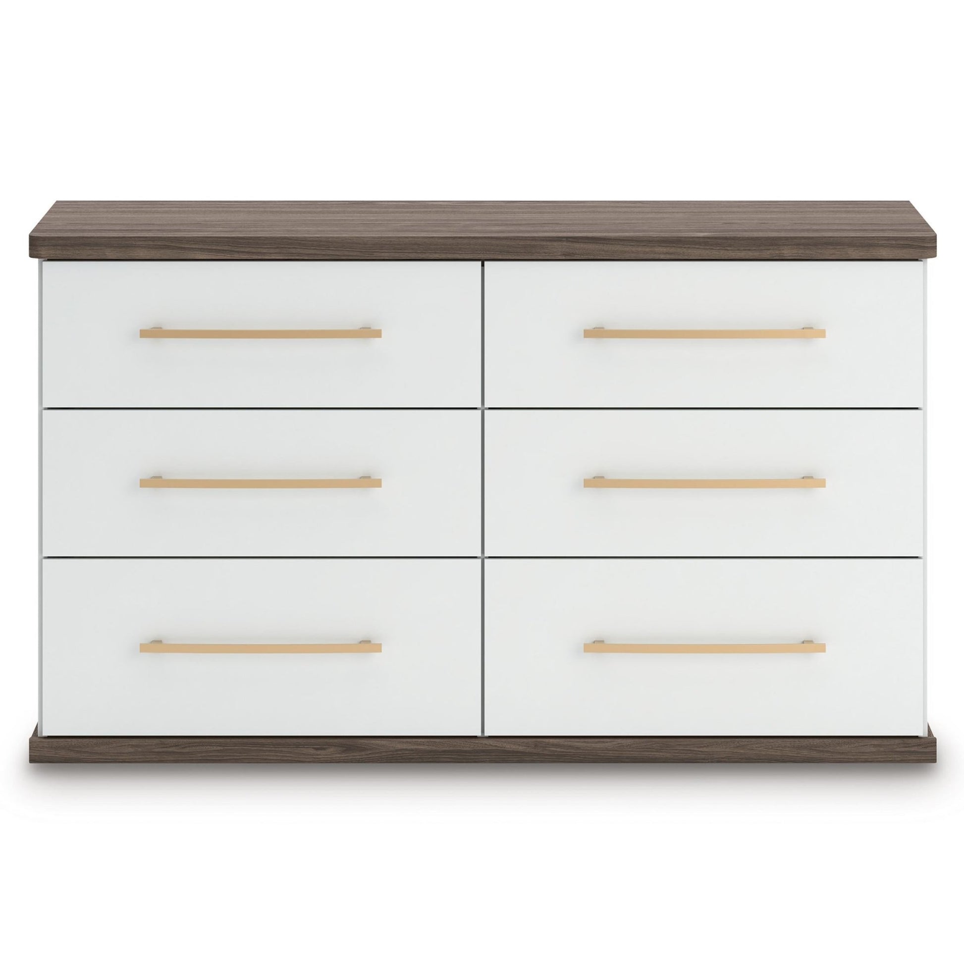 Signature Design by Ashley Kendanport PCB1108 - 31 Six Drawer Dresser - American Furniture of Slidell