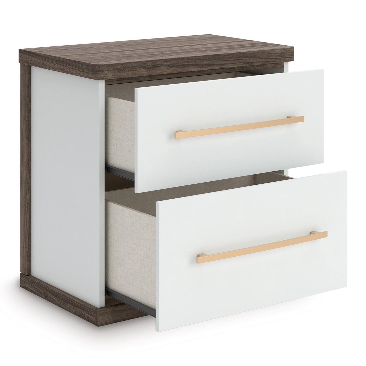 Signature Design by Ashley Kendanport PCB1108 - 92 Two Drawer Night Stand - American Furniture of Slidell