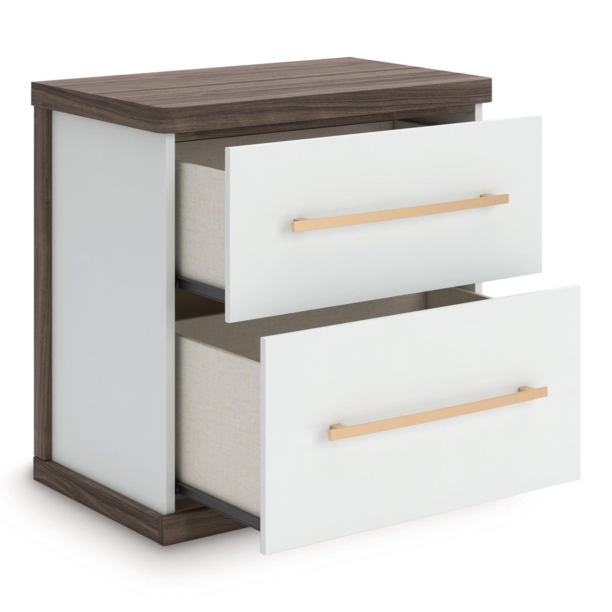 Signature Design by Ashley Kendanport PCB1108 - 92 Two Drawer Night Stand - American Furniture of Slidell