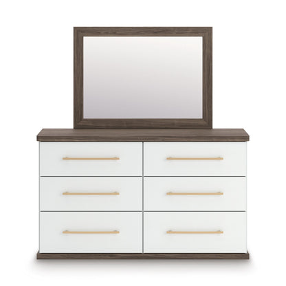 Signature Design by Ashley Kendanport PCB1108B1 Dresser and Mirror - American Furniture of Slidell