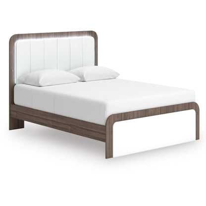 Signature Design by Ashley Kendanport PCB1108B7 Queen Upholstered Bed - American Furniture of Slidell
