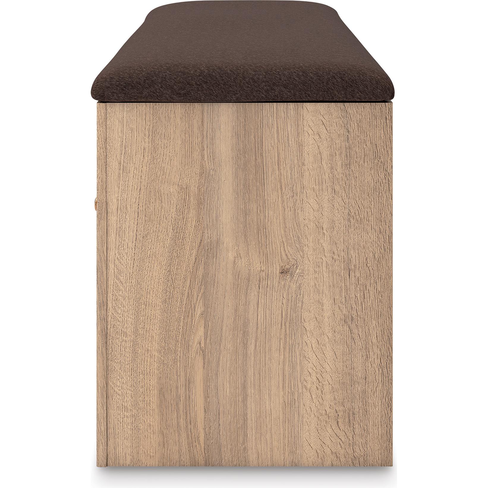 Signature Design by Ashley Kinlanni PCB1360 - 09 Bedroom Upholstered Storage Bench - American Furniture of Slidell