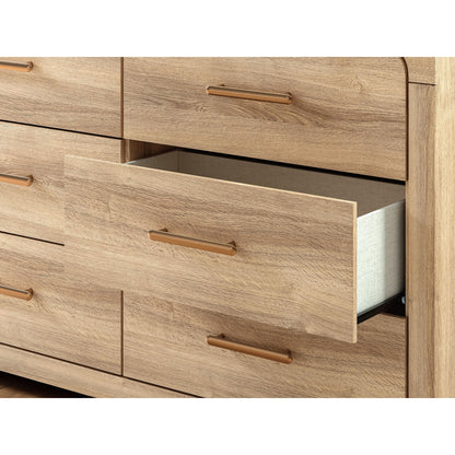 Signature Design by Ashley Kinlanni PCB1360 - 31 Six Drawer Dresser - American Furniture of Slidell
