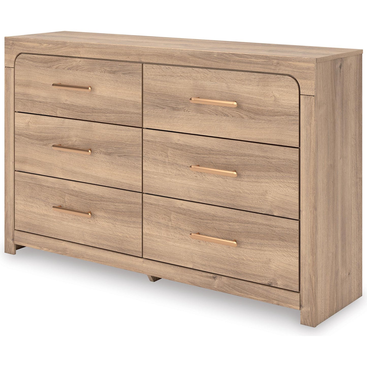 Signature Design by Ashley Kinlanni PCB1360 - 31 Six Drawer Dresser - American Furniture of Slidell