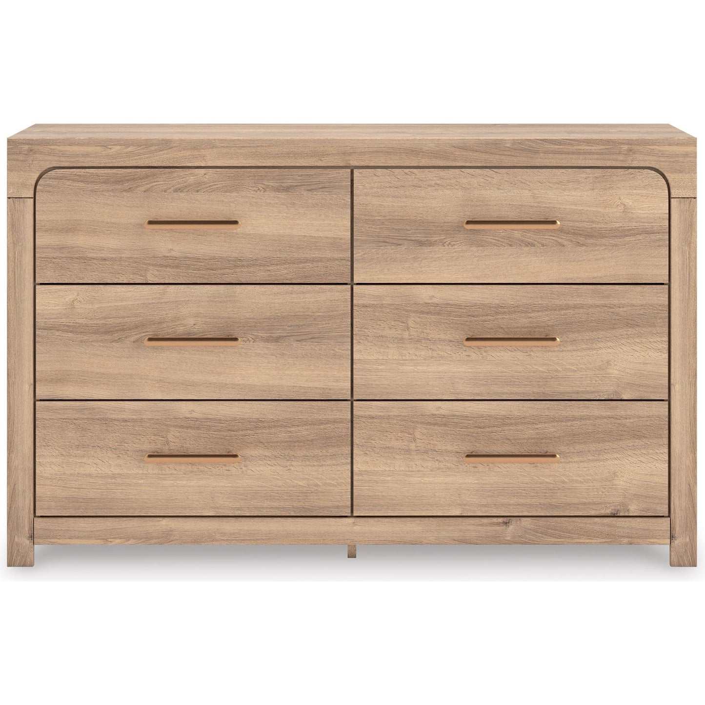 Signature Design by Ashley Kinlanni PCB1360 - 31 Six Drawer Dresser - American Furniture of Slidell