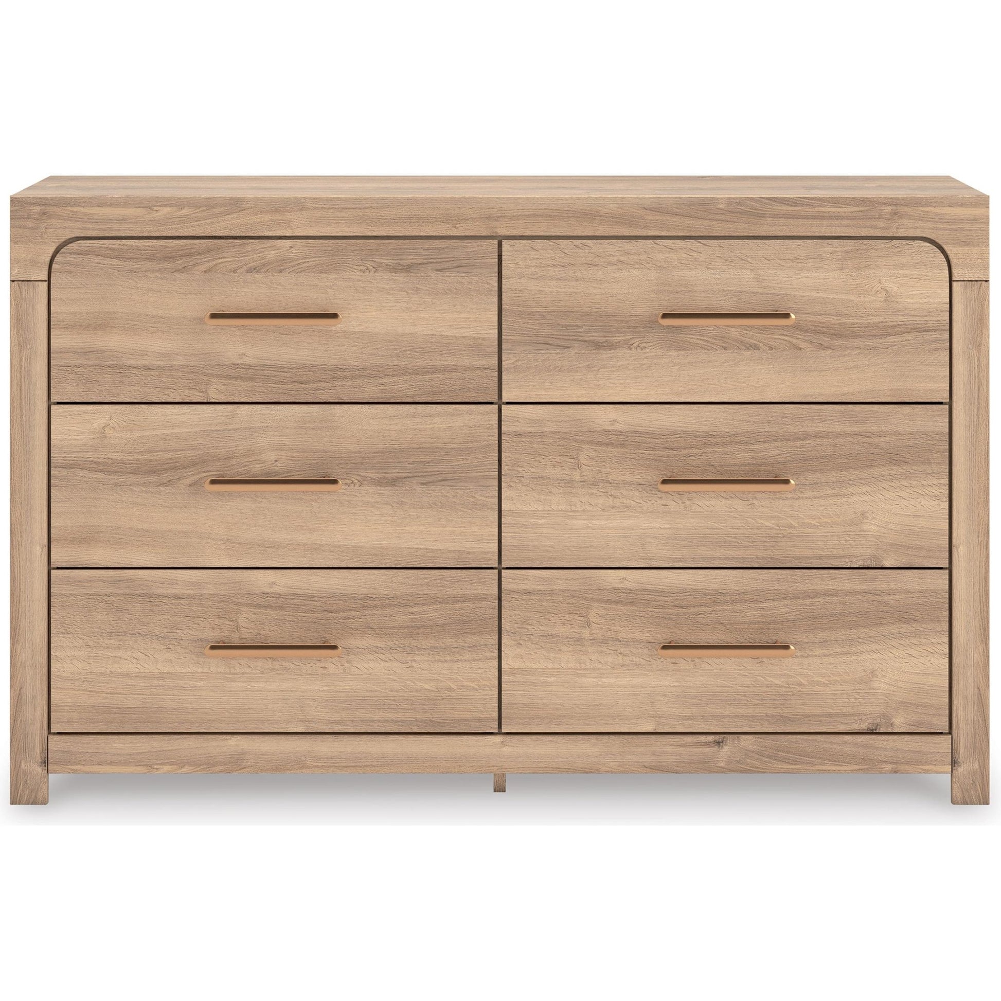 Signature Design by Ashley Kinlanni PCB1360 - 31 Six Drawer Dresser - American Furniture of Slidell
