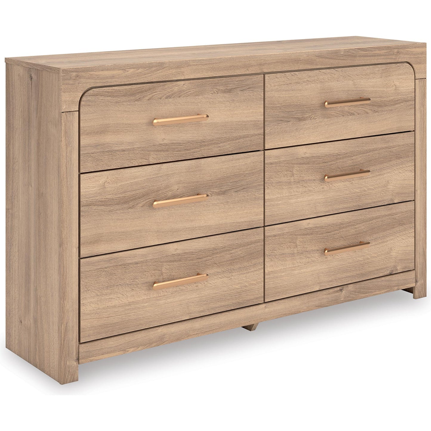 Signature Design by Ashley Kinlanni PCB1360 - 31 Six Drawer Dresser - American Furniture of Slidell
