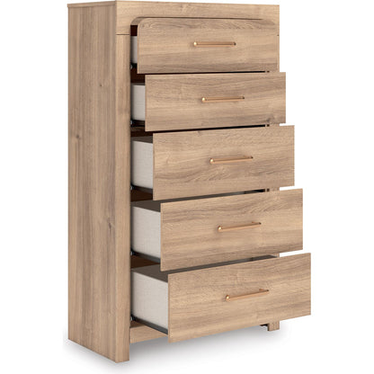 Signature Design by Ashley Kinlanni PCB1360 - 46 Five Drawer Chest - American Furniture of Slidell