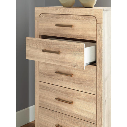 Signature Design by Ashley Kinlanni PCB1360 - 46 Five Drawer Chest - American Furniture of Slidell
