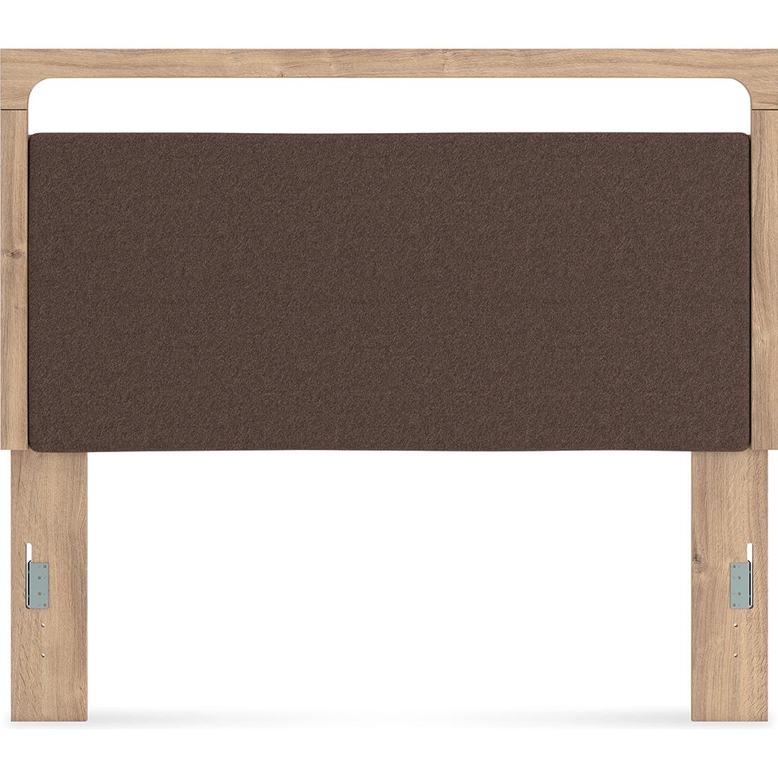 Signature Design by Ashley Kinlanni PCB1360 - 57 Queen Upholstered Panel Headboard - American Furniture of Slidell