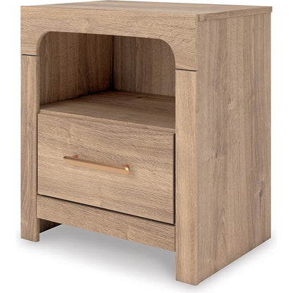 Signature Design by Ashley Kinlanni PCB1360 - 91 One Drawer Night Stand - American Furniture of Slidell