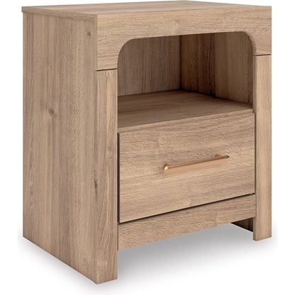 Signature Design by Ashley Kinlanni PCB1360 - 91 One Drawer Night Stand - American Furniture of Slidell