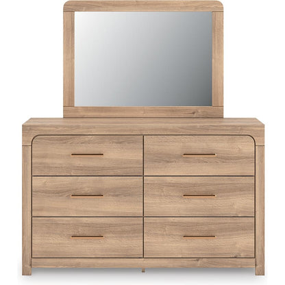 Signature Design by Ashley Kinlanni PCB1360B1 Dresser and Mirror - American Furniture of Slidell