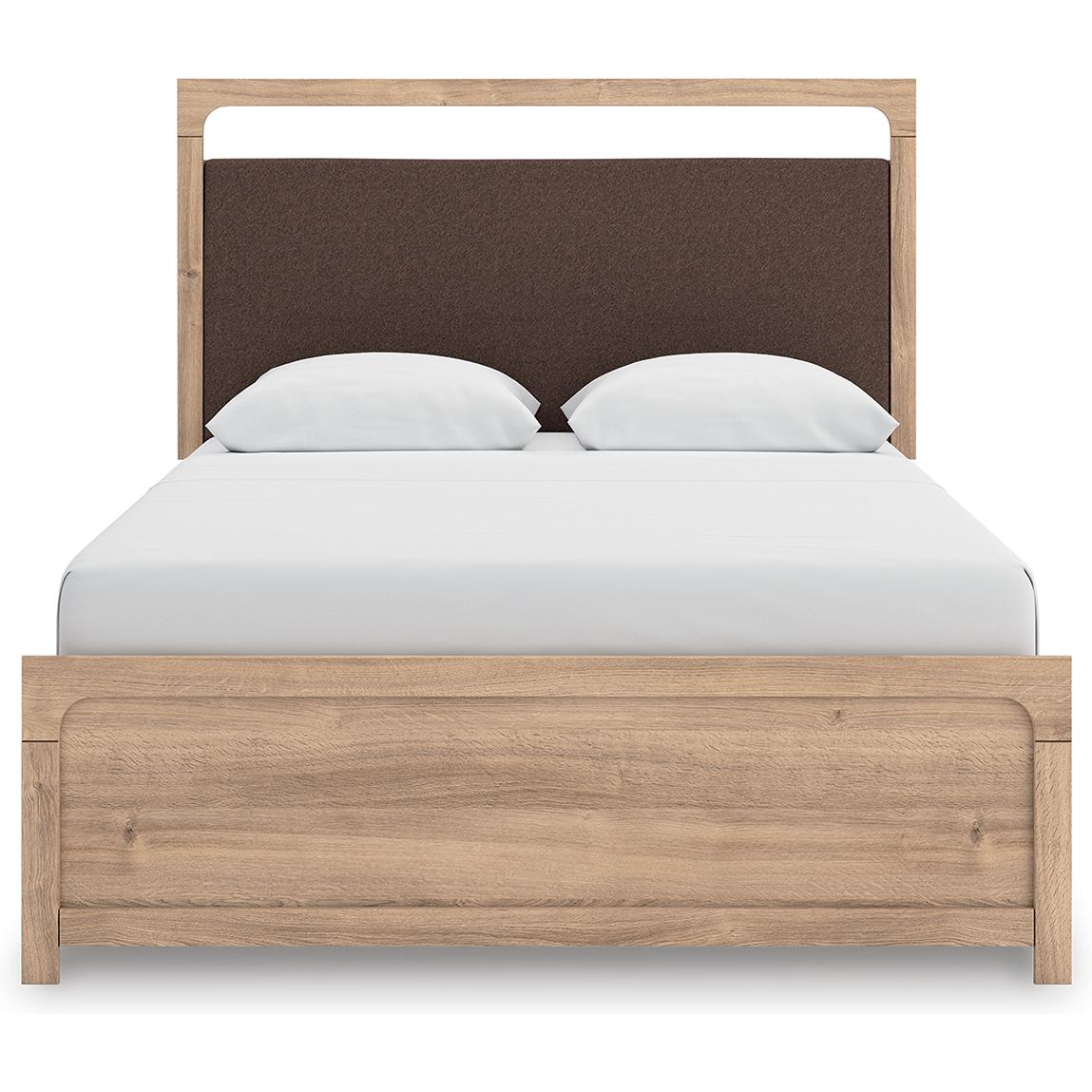 Signature Design by Ashley Kinlanni PCB1360B10 Queen Upholstered Platform Bed - American Furniture of Slidell