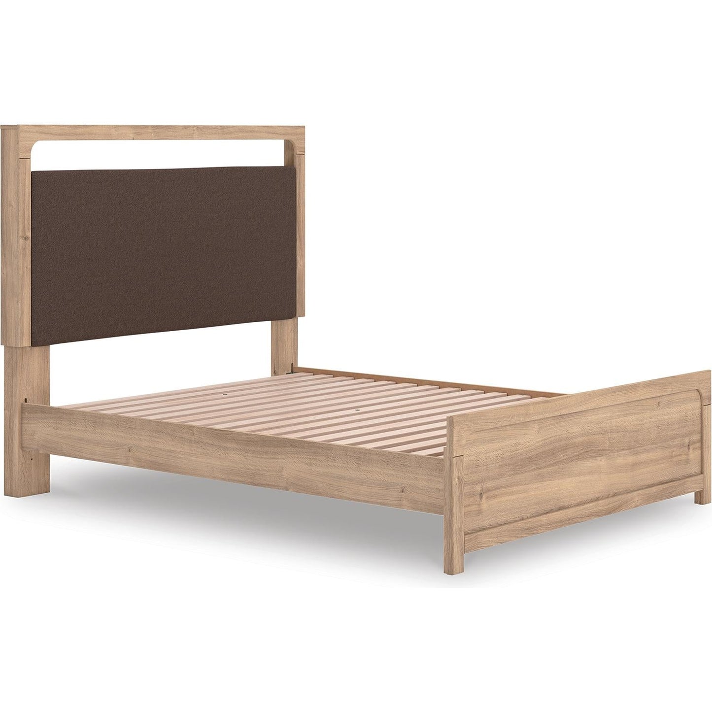 Signature Design by Ashley Kinlanni PCB1360B10 Queen Upholstered Platform Bed - American Furniture of Slidell