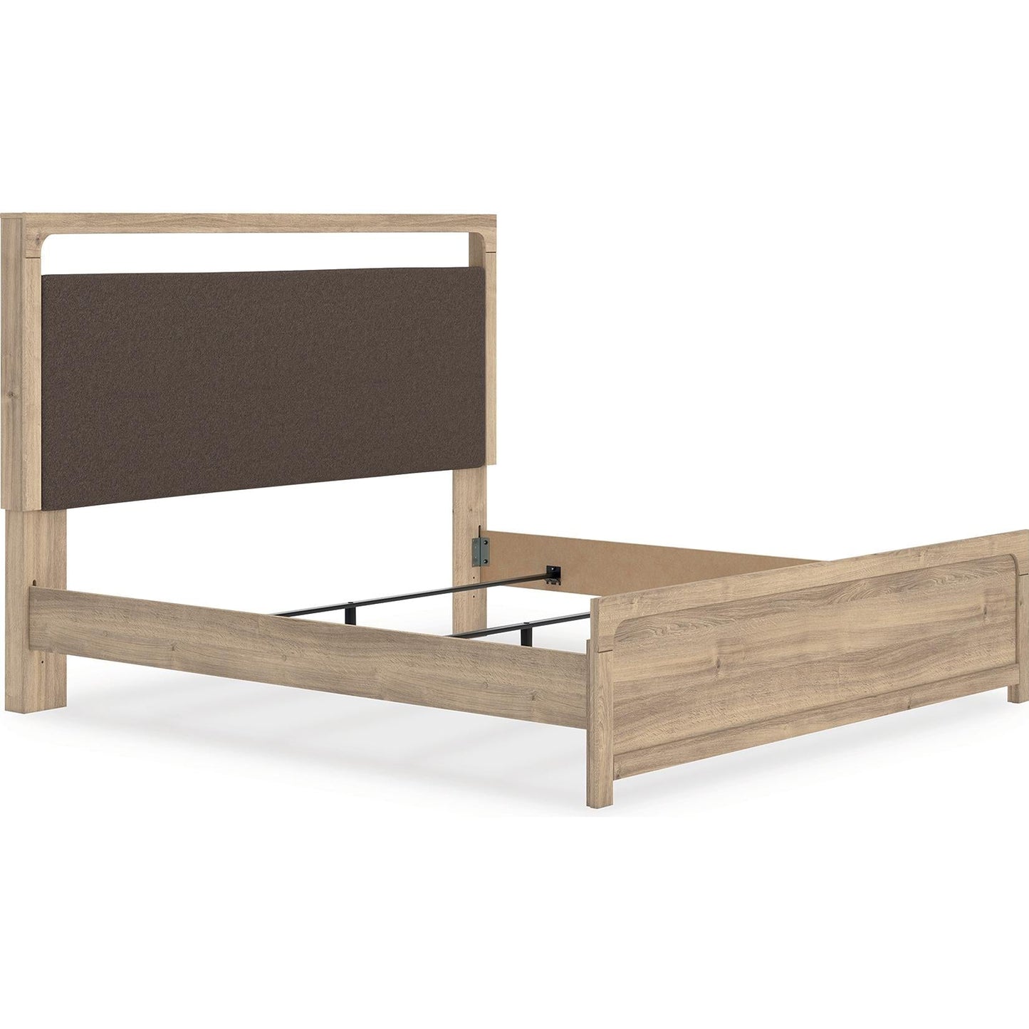 Signature Design by Ashley Kinlanni PCB1360B15 King Upholstered Panel Bed - American Furniture of Slidell