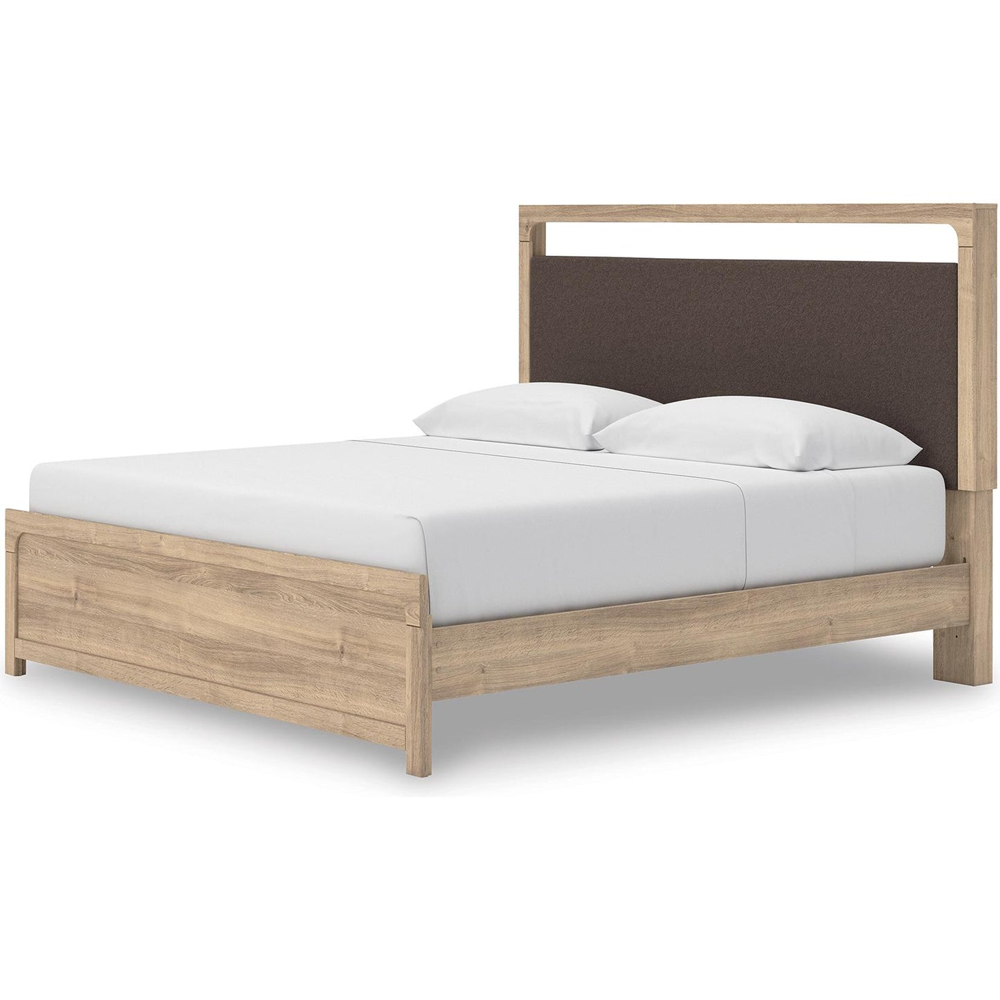Signature Design by Ashley Kinlanni PCB1360B16 King Upholstered Platform Bed - American Furniture of Slidell