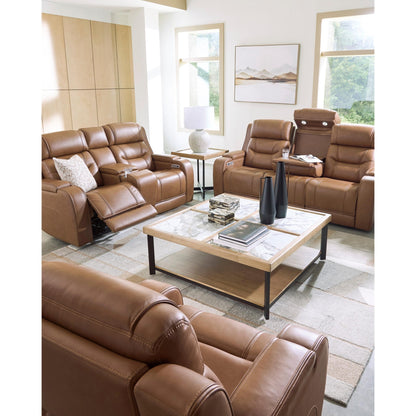 Signature Design by Ashley Knightington PCU1160013A Power Recliner with Audio Seating - American Furniture of Slidell