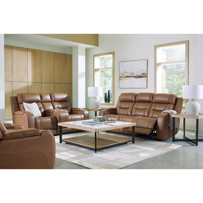 Signature Design by Ashley Knightington PCU1160013A Power Recliner with Audio Seating - American Furniture of Slidell