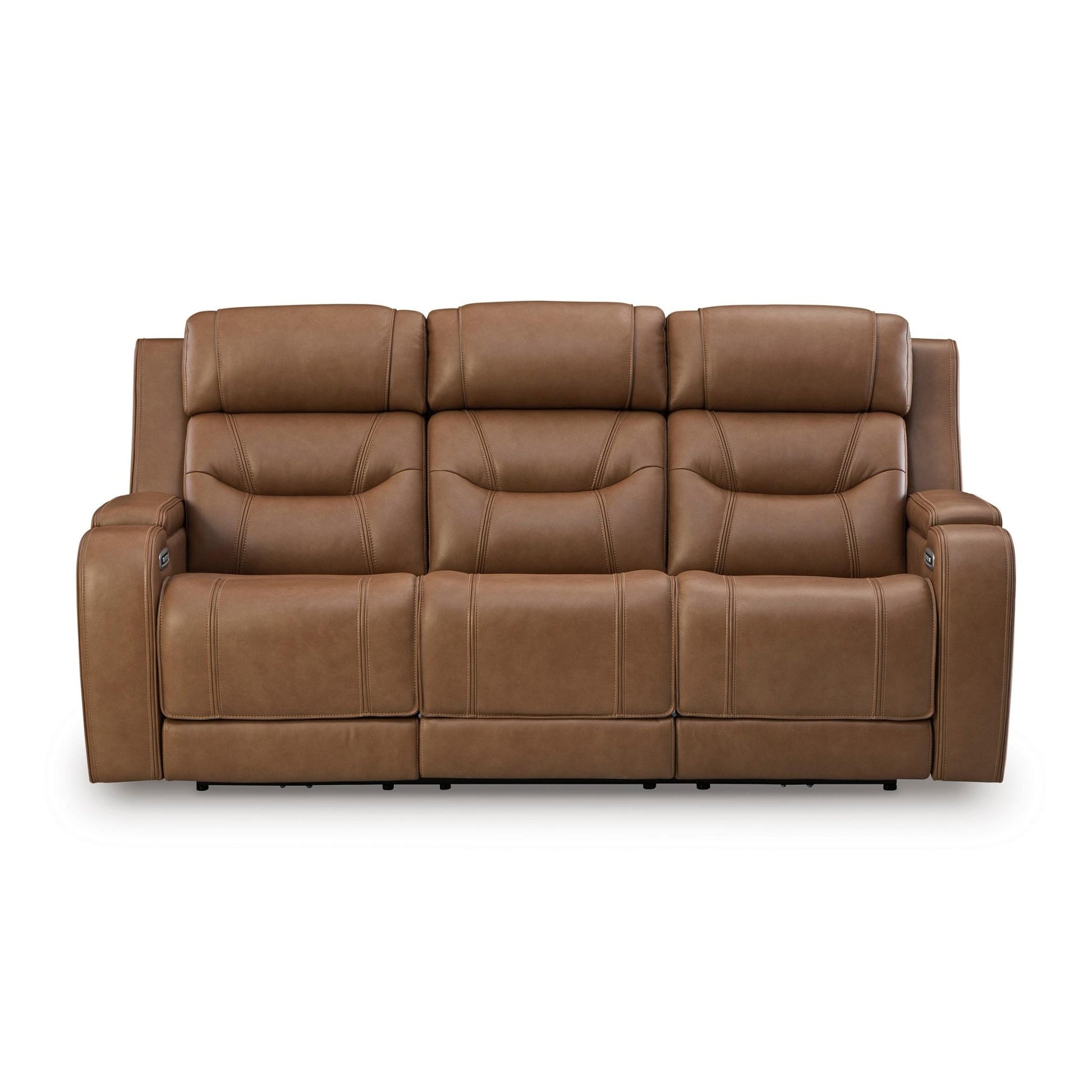 Signature Design by Ashley Knightington PCU1160015A Power Reclining Sofa with Audio Seating - American Furniture of Slidell