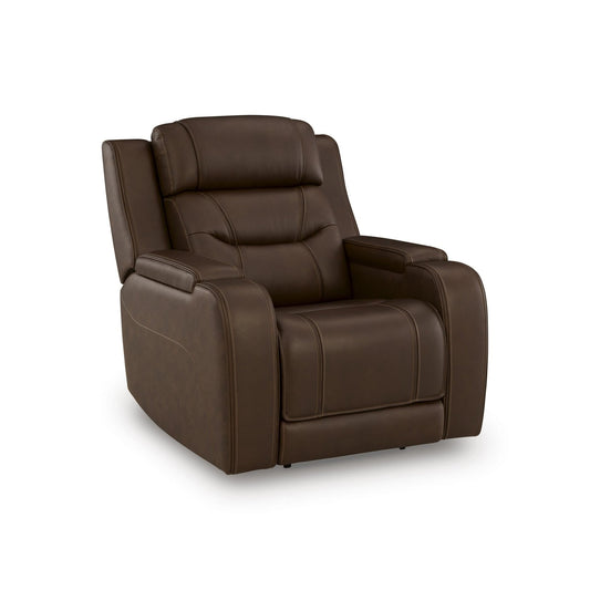 Signature Design by Ashley Knightington PCU1160213A Power Recliner with Audio Seating - American Furniture of Slidell
