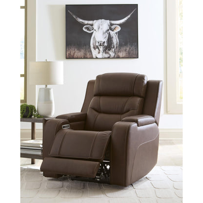 Signature Design by Ashley Knightington PCU1160213A Power Recliner with Audio Seating - American Furniture of Slidell