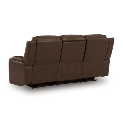 Signature Design by Ashley Knightington PCU1160215A Power Reclining Sofa with Audio Seating - American Furniture of Slidell