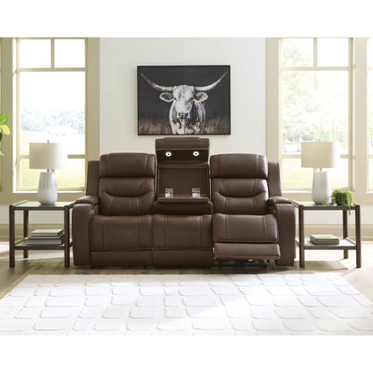 Signature Design by Ashley Knightington PCU1160215A Power Reclining Sofa with Audio Seating - American Furniture of Slidell
