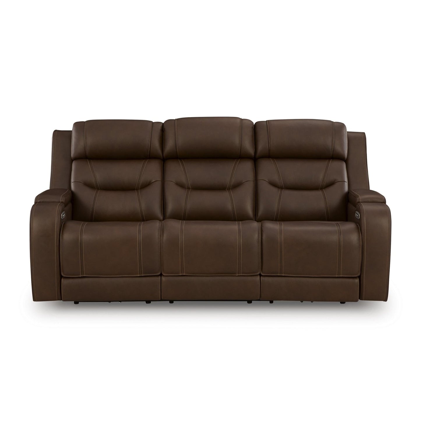 Signature Design by Ashley Knightington PCU1160215A Power Reclining Sofa with Audio Seating - American Furniture of Slidell