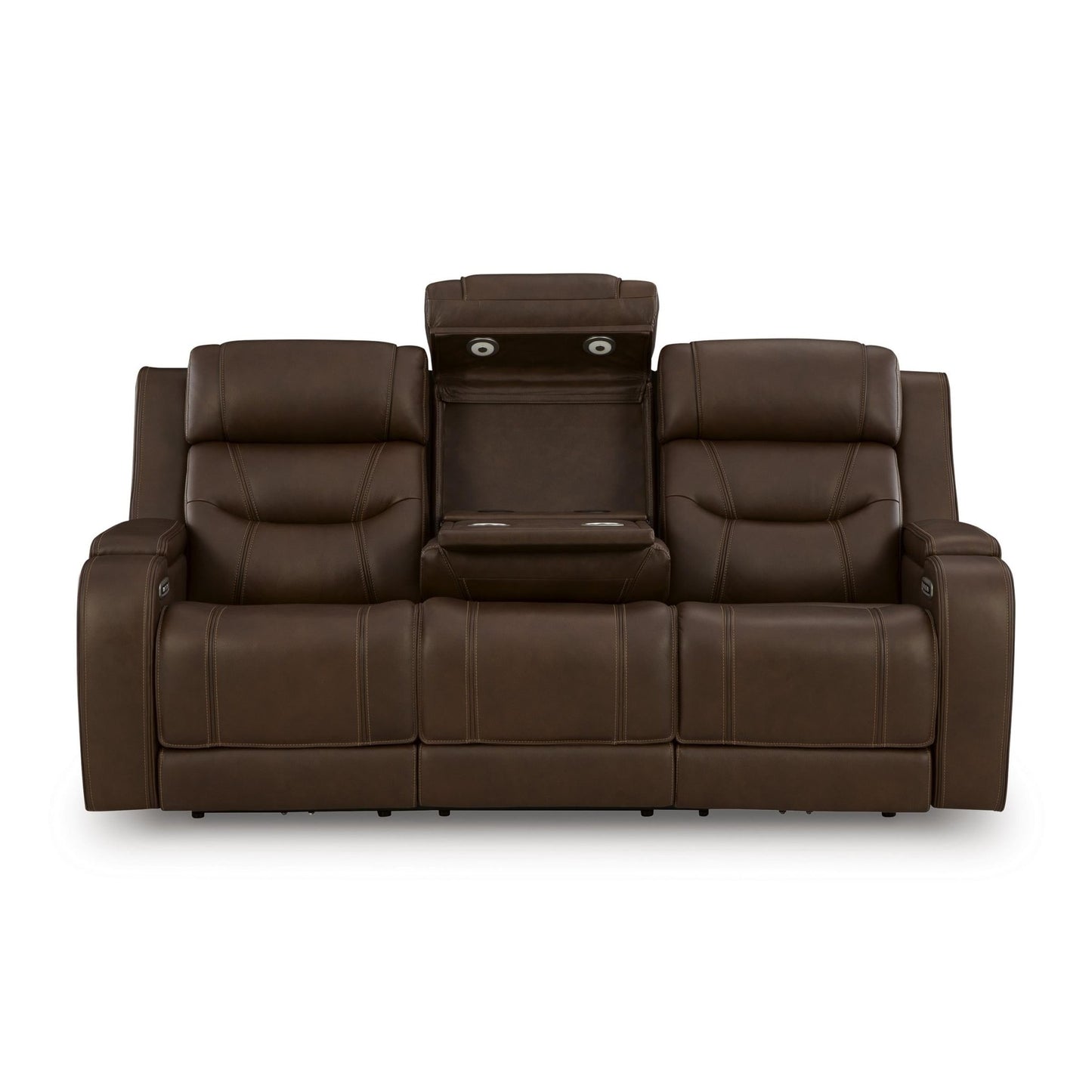 Signature Design by Ashley Knightington PCU1160215A Power Reclining Sofa with Audio Seating - American Furniture of Slidell