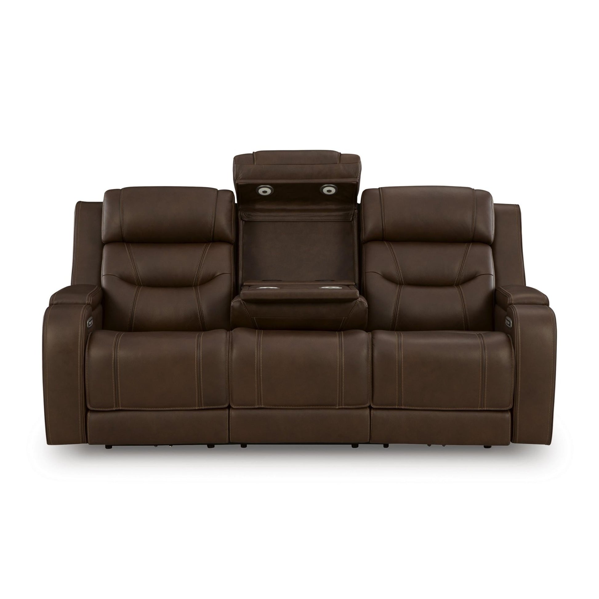 Signature Design by Ashley Knightington PCU1160215A Power Reclining Sofa with Audio Seating - American Furniture of Slidell