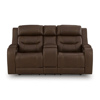 Signature Design by Ashley Knightington PCU1160218A Power Reclining Love with Audio Seating - American Furniture of Slidell