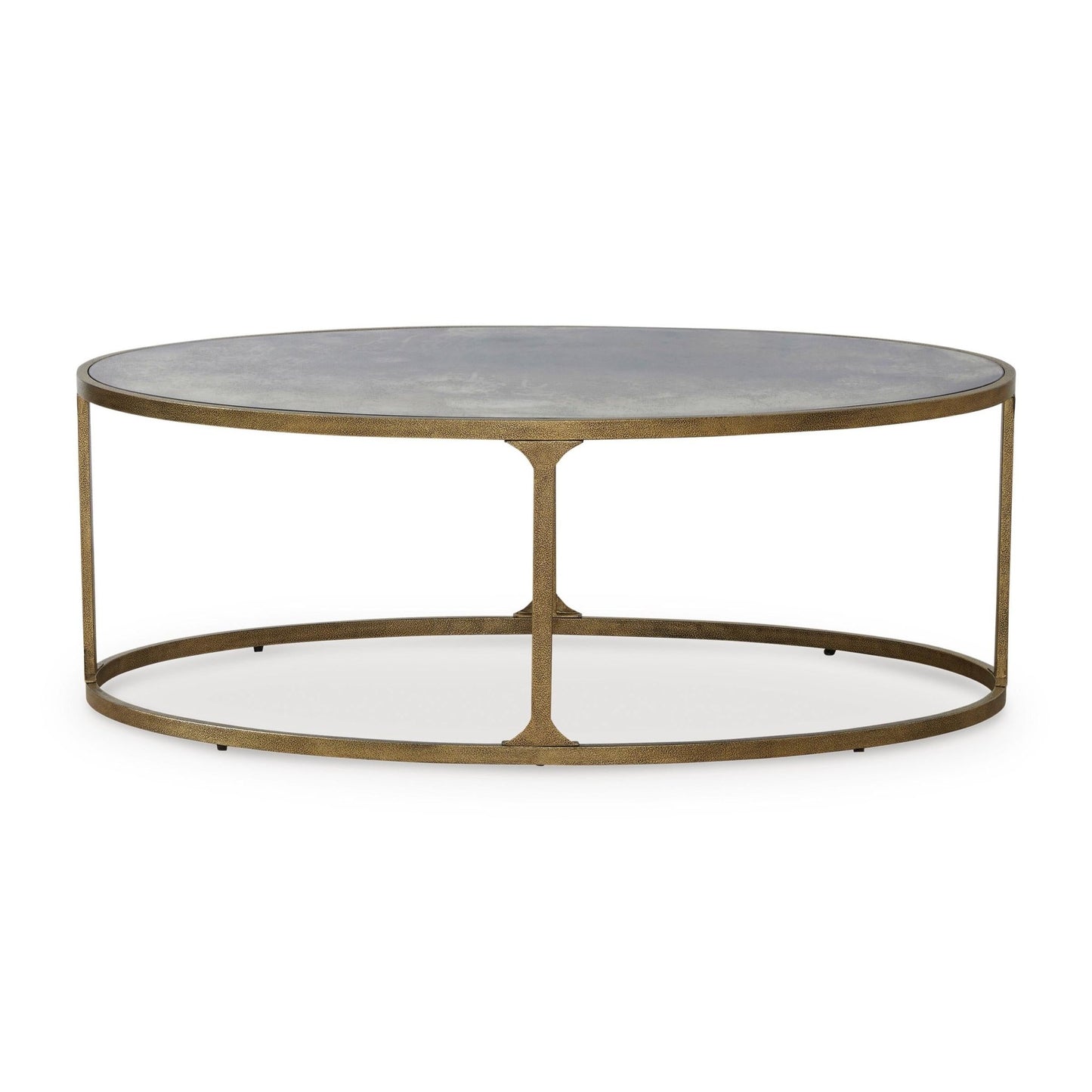 Signature Design by Ashley Korajane T399 - 0 Oval Cocktail Table - American Furniture of Slidell