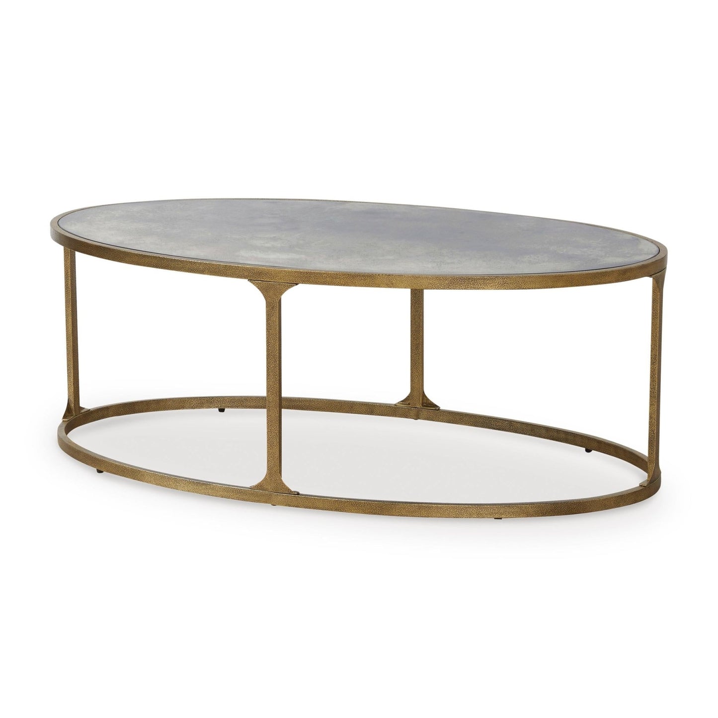 Signature Design by Ashley Korajane T399 - 0 Oval Cocktail Table - American Furniture of Slidell