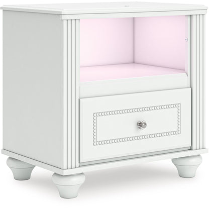 Signature Design by Ashley Kozlani 1 - Drawer Nightstand PCB1819 - 91 - American Furniture of Slidell