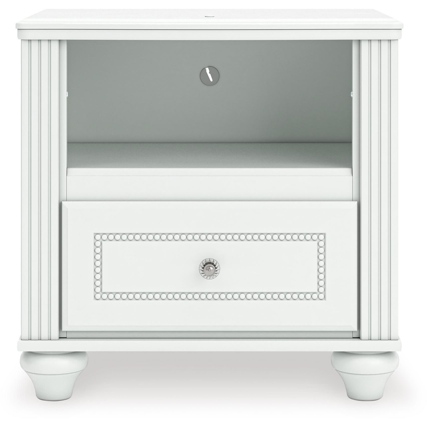 Signature Design by Ashley Kozlani 1 - Drawer Nightstand PCB1819 - 91 - American Furniture of Slidell