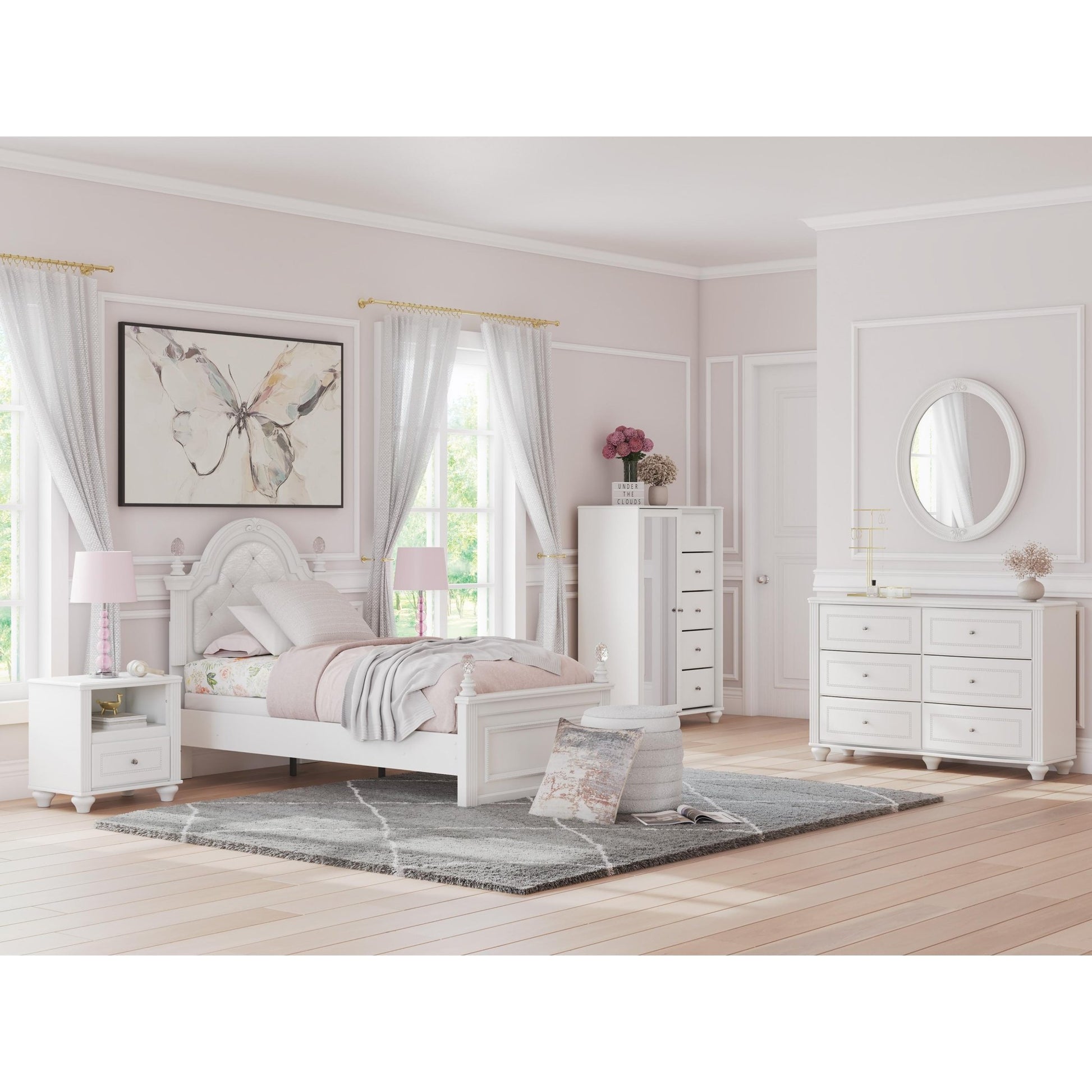 Signature Design by Ashley Kozlani 1 - Drawer Nightstand PCB1819 - 91 - American Furniture of Slidell