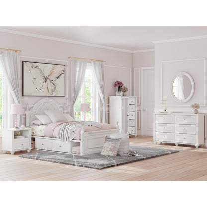 Signature Design by Ashley Kozlani 6 - Drawer Dresser with Mirror PCB1819 - 21/PCB1819 - 26 - American Furniture of Slidell