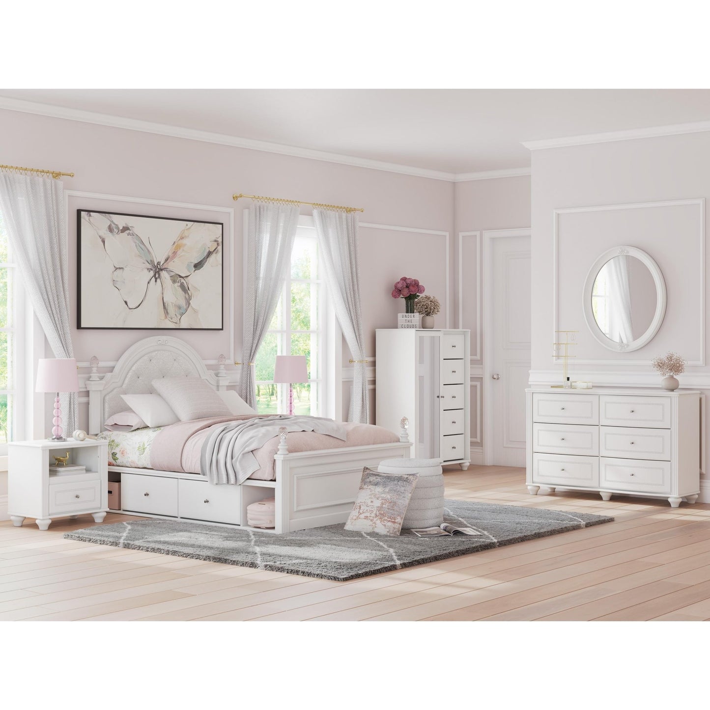 Signature Design by Ashley Kozlani Dresser Mirror PCB1819 - 26 - American Furniture of Slidell