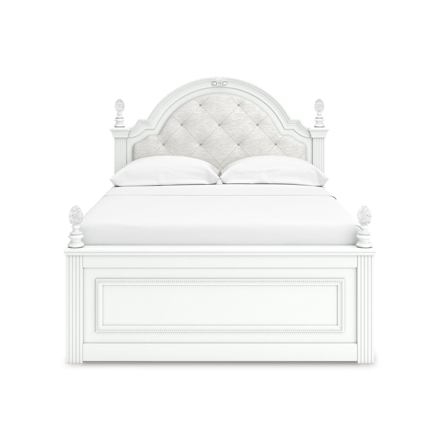 Signature Design by Ashley Kozlani Full Upholstered Panel Bed with Storage PCB1819 - 187/PCB1819 - 150/PCB1819 - 84/B100 - 12 - American Furniture of Slidell