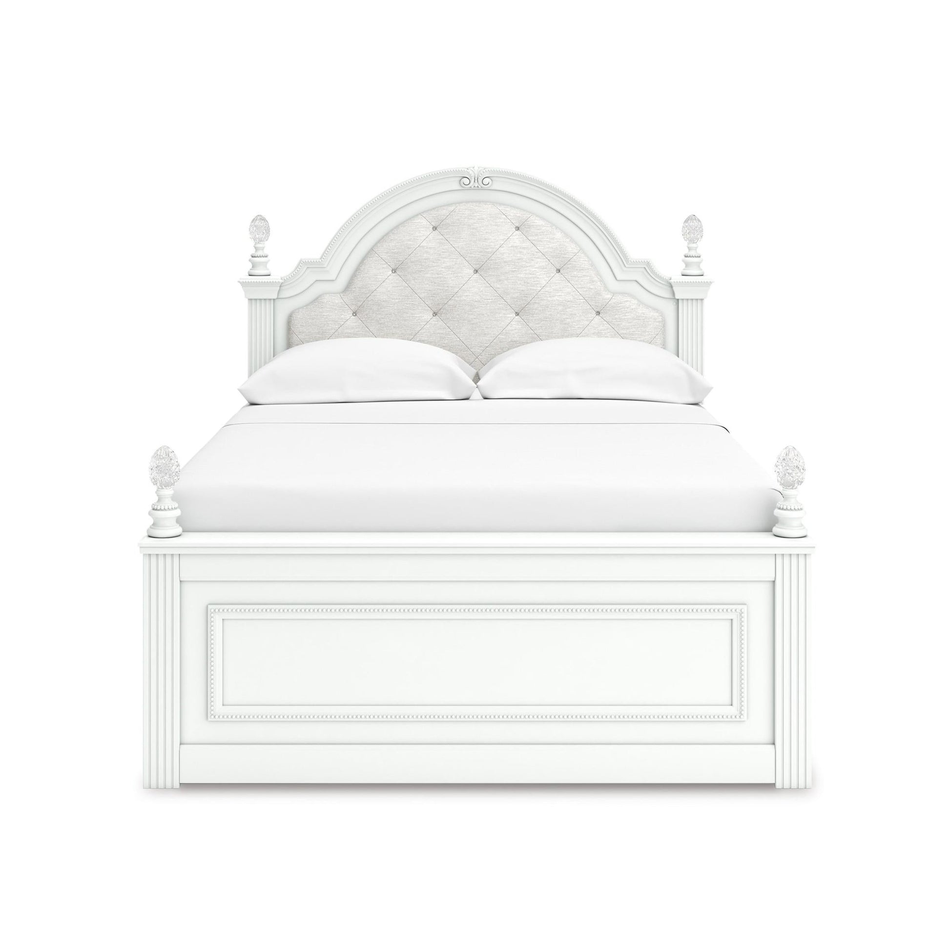 Signature Design by Ashley Kozlani Full Upholstered Panel Bed with Storage PCB1819 - 187/PCB1819 - 150/PCB1819 - 84/B100 - 12 - American Furniture of Slidell